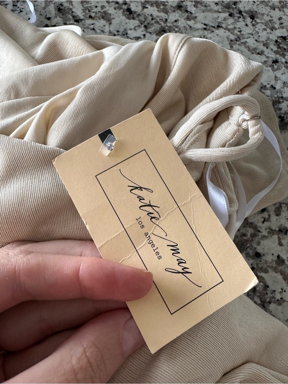Katie May So Juicy Champagne NWT Maxi Gown | Small - Picture 12 of 16